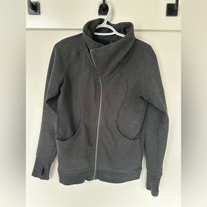 Lululemon Grey Zip Up Sweater.